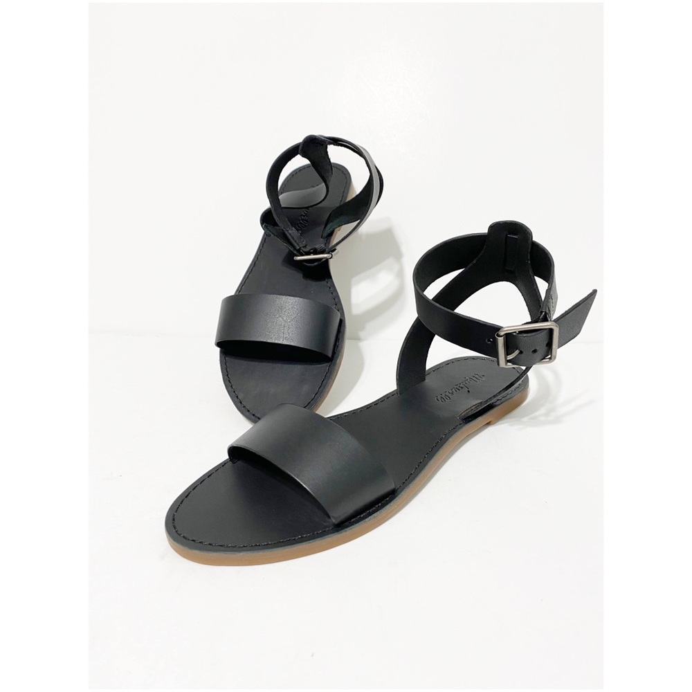 NEW Madewell Boardwalk Ankle Strap Sandals